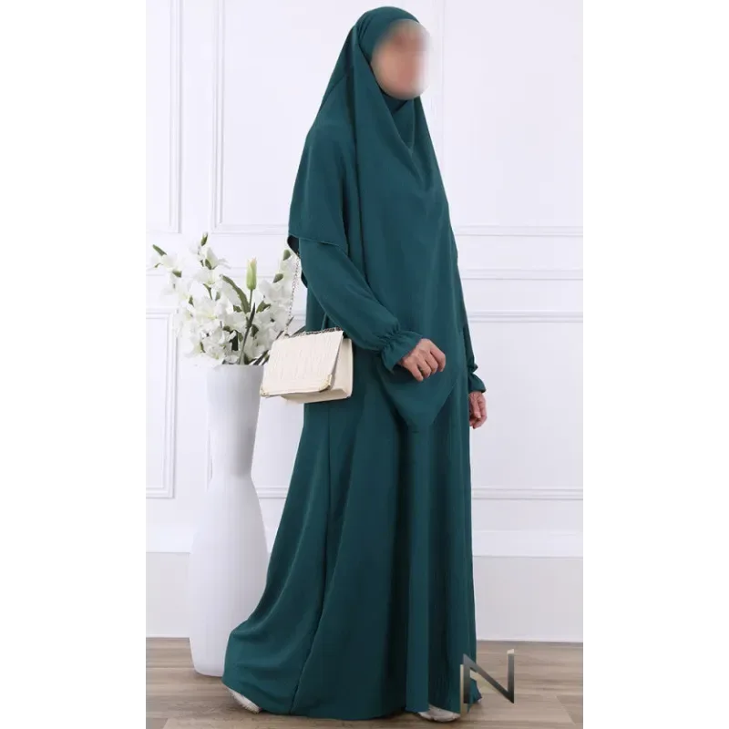 abaya en khimar set Salima - Islamboekhandel.nl