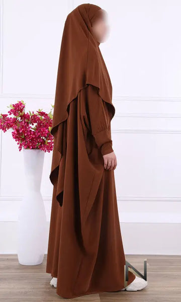 Abaya en Khimarset Butterfly - Islamboekhandel.nl
