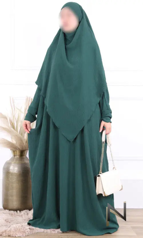 Abaya en Khimarset Butterfly - Islamboekhandel.nl