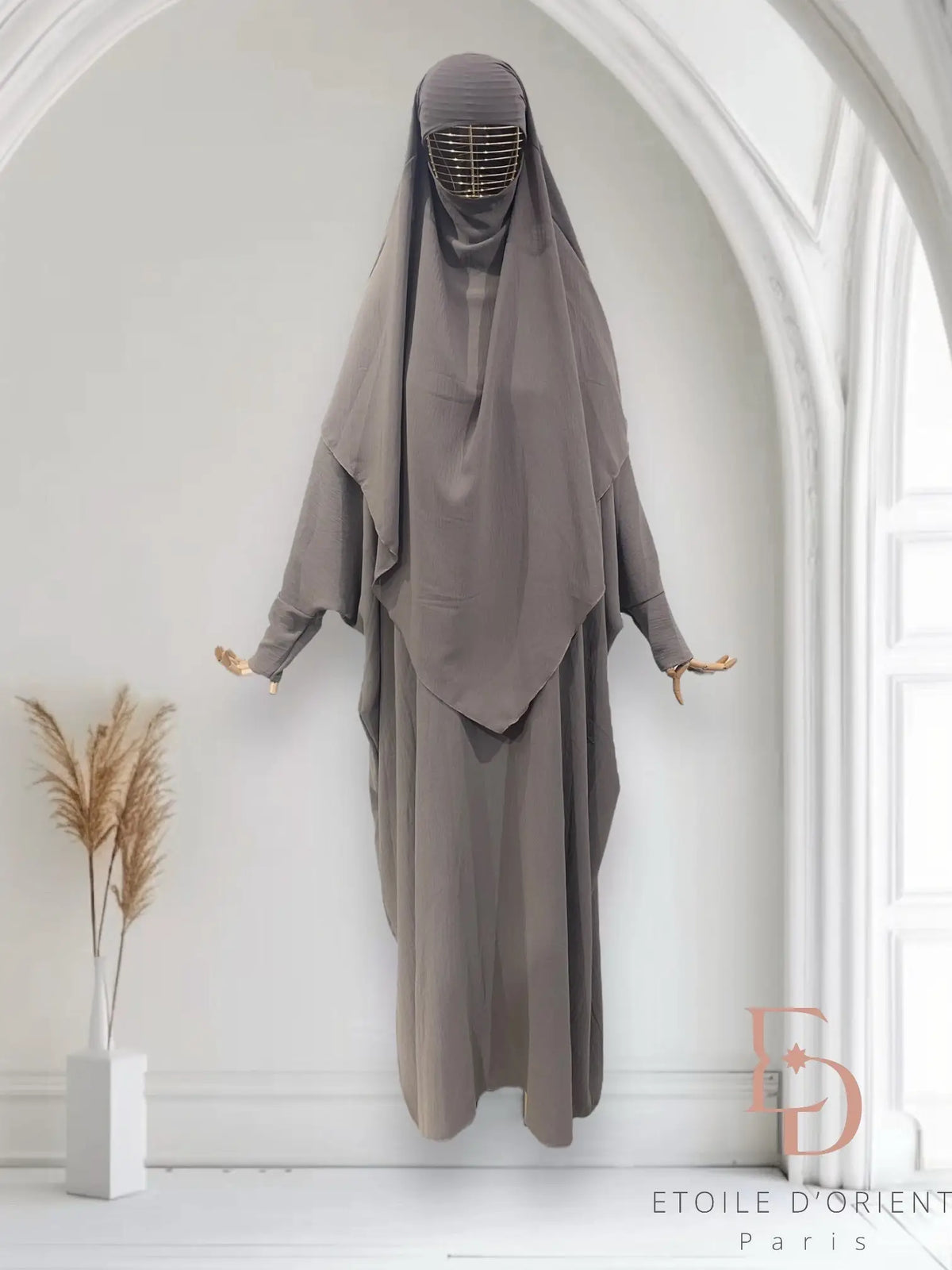 Abaya en Khimarset Butterfly - Islamboekhandel.nl