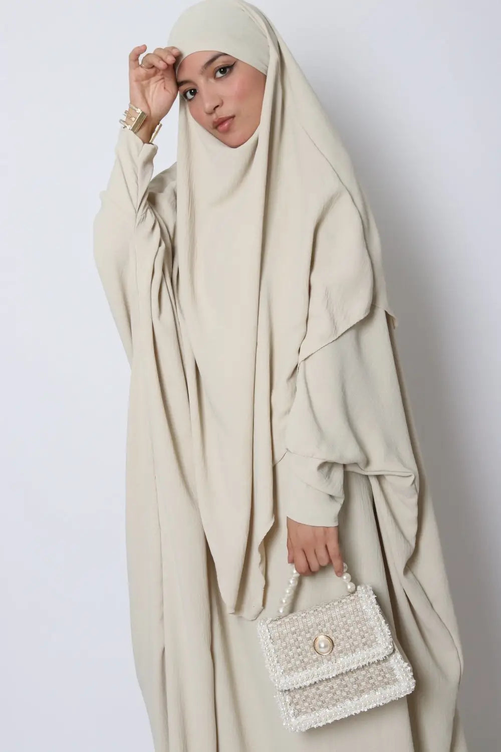 Abaya en Khimarset Butterfly - Islamboekhandel.nl
