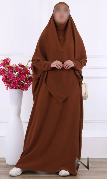 Abaya en Khimarset Butterfly - Islamboekhandel.nl