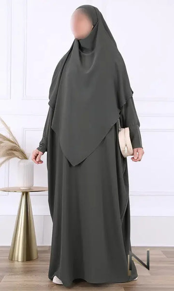 Abaya en Khimarset Butterfly - Islamboekhandel.nl