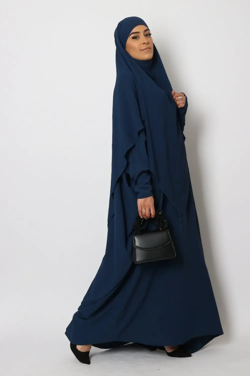 Abaya en Khimarset Butterfly - Islamboekhandel.nl