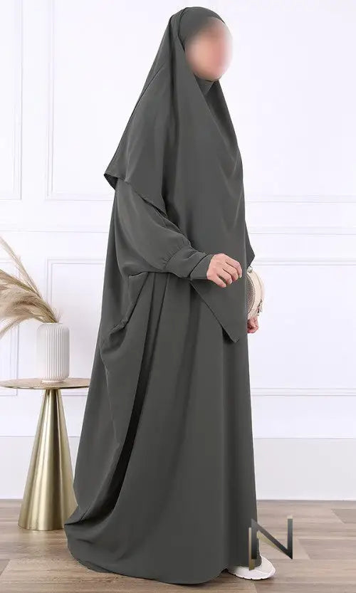 Abaya en Khimarset Butterfly (Medinasilk) - Abaya &