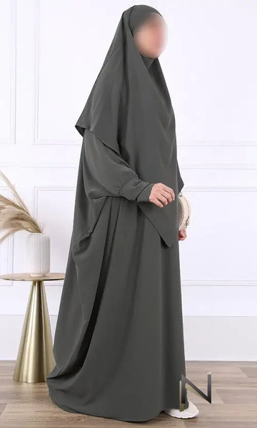 Abaya en Khimarset Butterfly (Medinasilk) - Abaya &