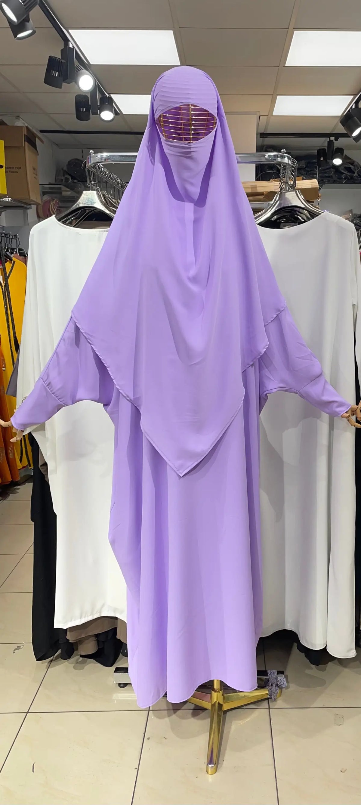 Abaya en Khimarset Butterfly (Medinasilk) - Abaya &