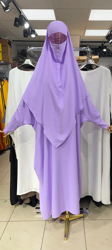 Abaya en Khimarset Butterfly (Medinasilk) - Abaya &