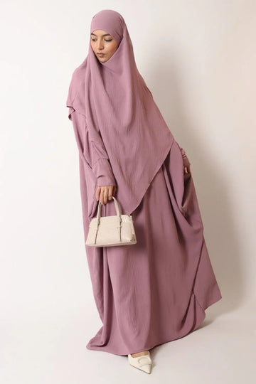 Abaya en Khimarset Butterfly - Islamboekhandel.nl