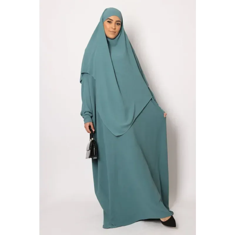 Abaya en Khimarset Butterfly - Islamboekhandel.nl