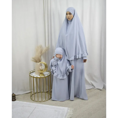 Abaya en Khimarset Ruffle Binti - Islamboekhandel.nl