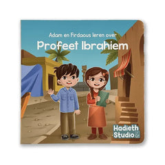 Boekcover van Adam en Firdaous leren over Profeet Ibrahiem in het Nederlands