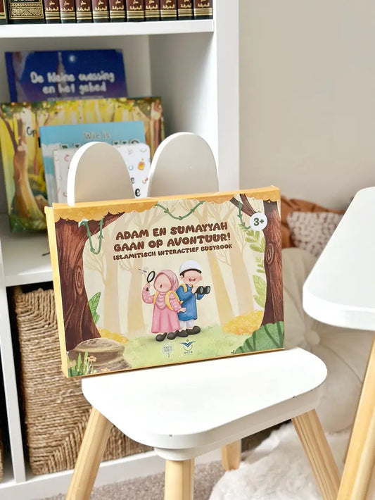 Adam en Sumayyah gaan op avontuur - Busybook - Islamboekhandel.nl