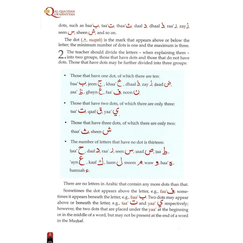 Leer de Koran met Al-Qaidah Al-Quraniyah Tajweed-gids en kleurrijke illustraties
