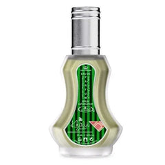 Khaliji parfum met zilveren dop van Al-Rehab Parfum Khaliji, Arabische parfum