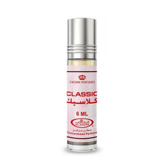 Zilverkleurige parfumolie Classic van Al-Rehab, 6ml in bloemige parfum geurfamilie