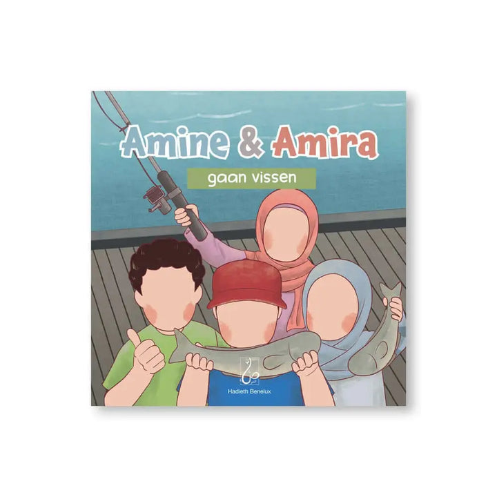 Amine en Amira gaan vissen - Islamboekhandel.nl