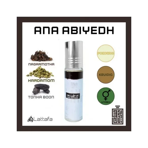 Ana Abiyedh - Ard al zaafaran Parfumolie - Islamboekhandel.nl