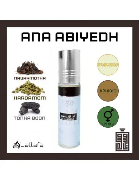 Ana Abiyedh - Ard al zaafaran Parfumolie - Islamboekhandel.nl