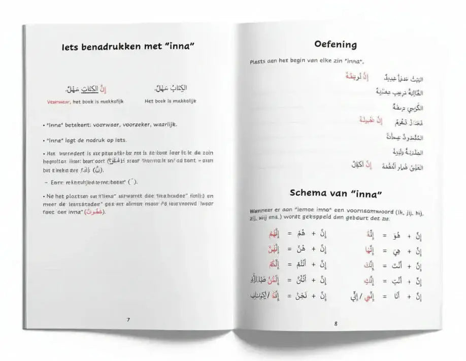 Arabisch Voor Kids Niveau 2 - Deel 1 - Islamboekhandel.nl