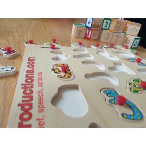Arabische houten letter puzzel Islamboekhandel.nl