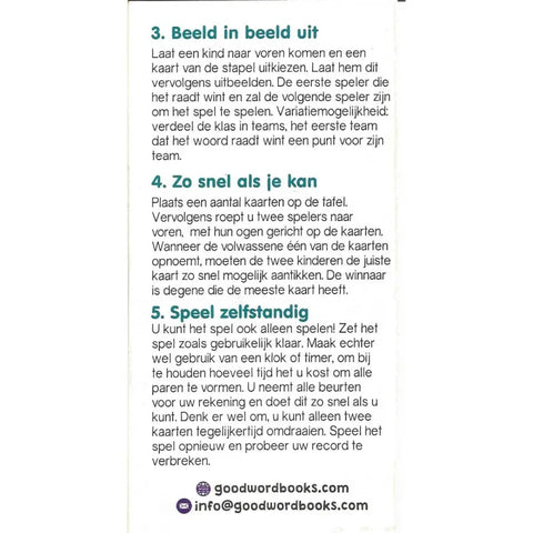 Arabische memory spel Hadieth Benelux