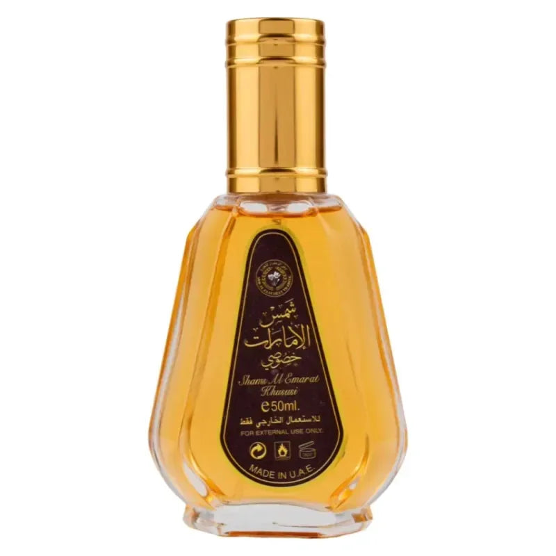 Ard al Zaafaran Parfum Shams al Emarat Khususi 50 ML - Islamboekhandel.nl