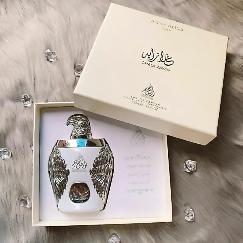 Ghala Zayed Luxury Silver - Islamboekhandel.nl