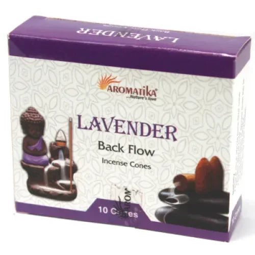 Aromatica Backflow Incense Cones Lavender Backflow Incense Cones - Islamboekhandel.nl