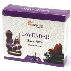 Aromatica Backflow Incense Cones Lavender Backflow Incense Cones - Islamboekhandel.nl
