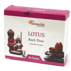 Aromatica Backflow Incense Cones Lotus Backflow Incense Cones - Islamboekhandel.nl