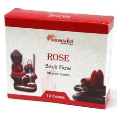 Aromatica Backflow Incense Cones Rose Backflow Incense Cones - Islamboekhandel.nl