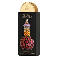 Artisan Ethnique Lattafa Pride parfumfles met rode en gouden kristal, 100ml