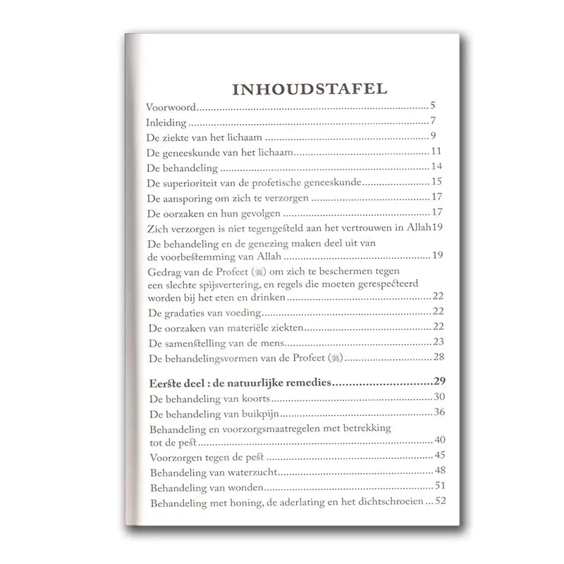 Authentieke geneeskunde van de Profeet - Islamboekhandel.nl