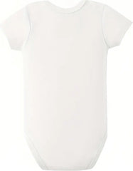 Babyromper unisex katoen met print 'My First Ramadan' goud en wit | 3-6m