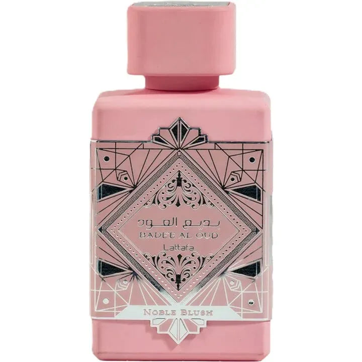 Roze parfumfles van Bade´e al Oud - Noble Blush met elegante uitstraling