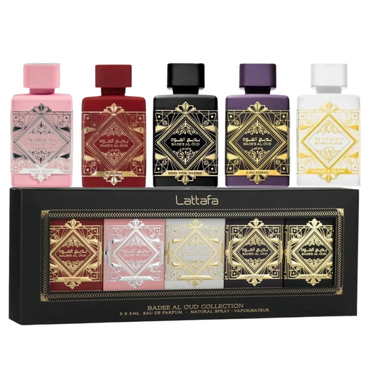 Badee Al Oud Collection 5 x 5ml - Lattafa - Parfumset