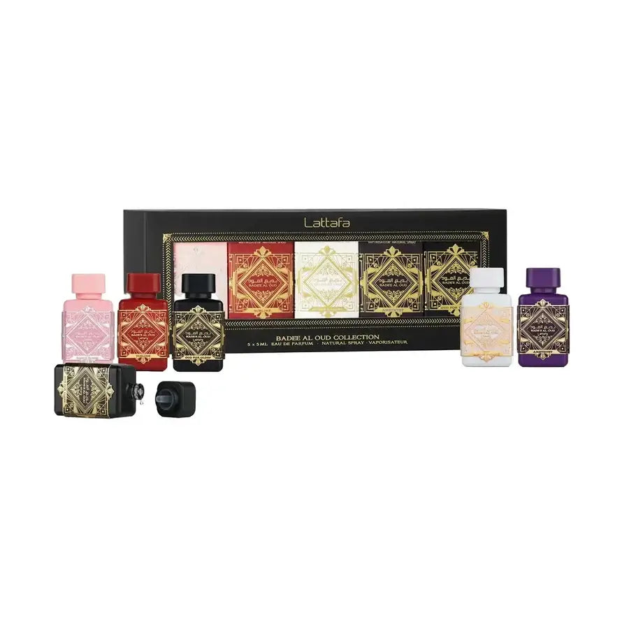 Badee Al Oud Collection 5 x 5ml - Lattafa - Parfumset