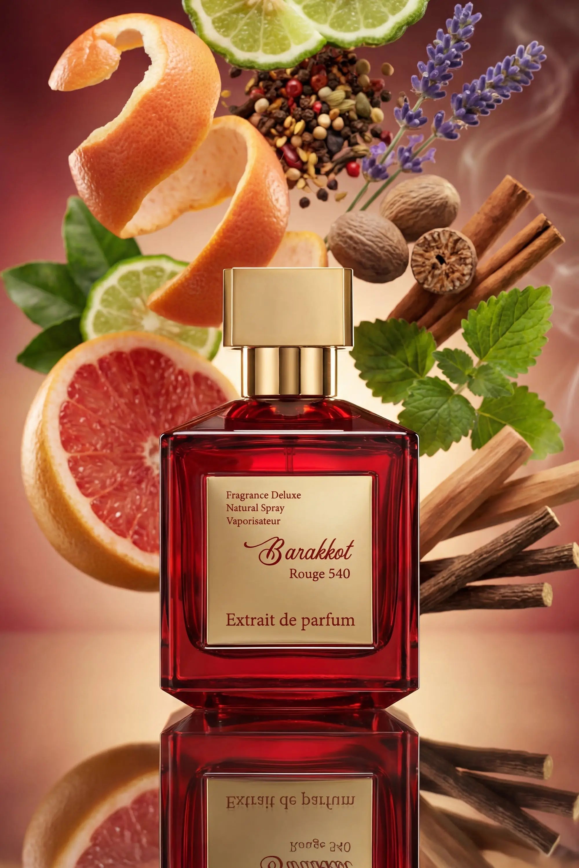 Barakkat Rouge Eau de Parfum 100ml flacon