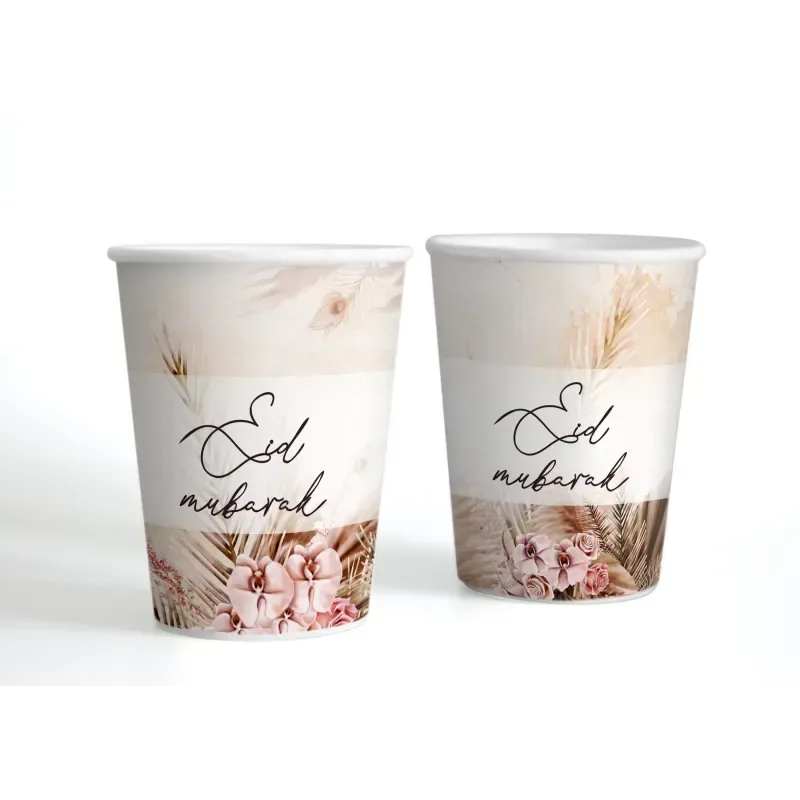 Bekers -Eid boho chic (set van 6) - Islamboekhandel.nl