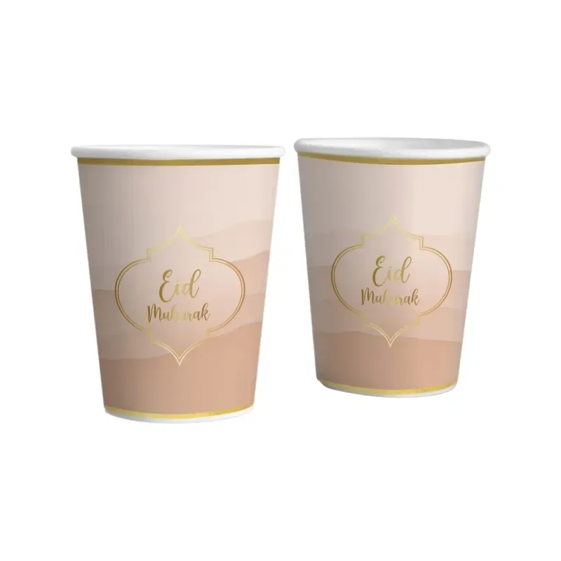 Bekers -Eid mubarak -nude - Islamboekhandel.nl