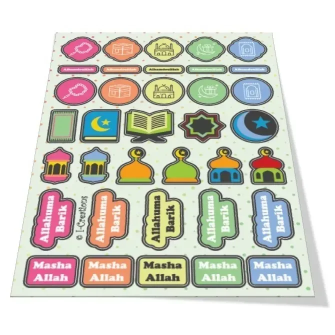 Beloningsstickers -kids dots - Islamboekhandel.nl