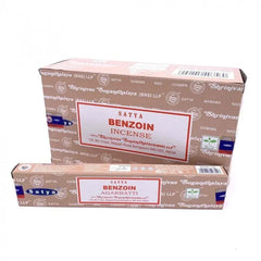 Satya Benzoin wierookstokjes voor een heerlijke aromatische sfeer