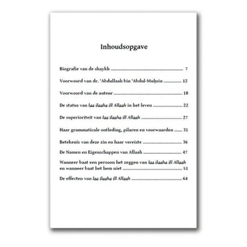 De Betekenis van Laa ilaaha ill Allaah, haar Vereisten en haar Effecten op het Individu en de Maatschappij - Islamboekhandel.nl