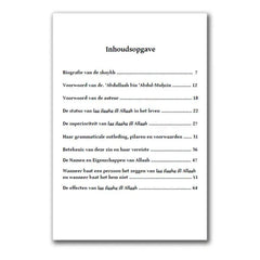 De Betekenis van Laa ilaaha ill Allaah, haar Vereisten en haar Effecten op het Individu en de Maatschappij - Islamboekhandel.nl