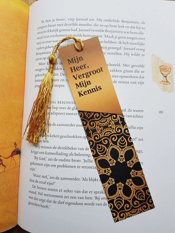 Boekenlegger 'mijn Heer vergroot mijn kennis' - Islamboekhandel.nl