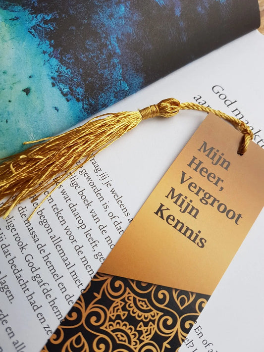 Boekenlegger 'mijn Heer vergroot mijn kennis' - Islamboekhandel.nl