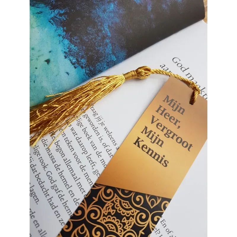 Boekenlegger 'mijn Heer vergroot mijn kennis' - Islamboekhandel.nl