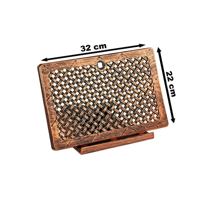 Praktische plastic boekleesstandaard koranhouder met houten snijplank patroon