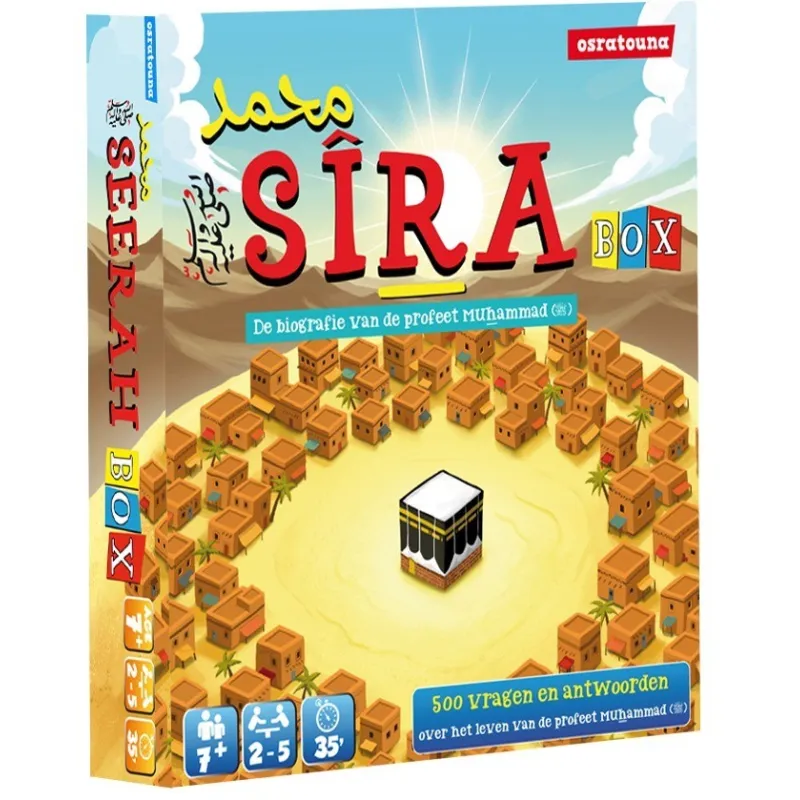 Bordspel: sira box over de Profeet mohamed vzmh Islamboekhandel.nl
